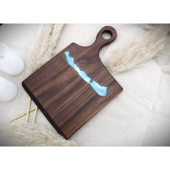 Kép 2/9 - ELKELT - 'Balaton' 26 -  Dió tálaló/vágódeszka