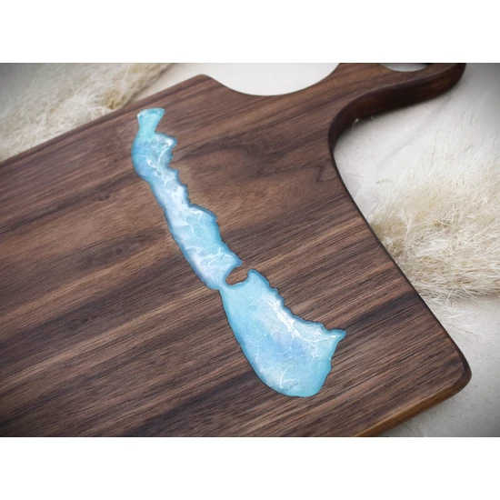 Kép 3/9 - ELKELT - 'Balaton' 26 -  Dió tálaló/vágódeszka