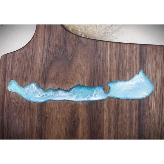 Kép 5/9 - ELKELT - 'Balaton' 26 -  Dió tálaló/vágódeszka