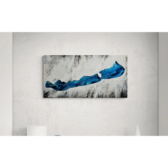Kép 13/14 - ELKELT . Balaton III. (60 x 120 cm)