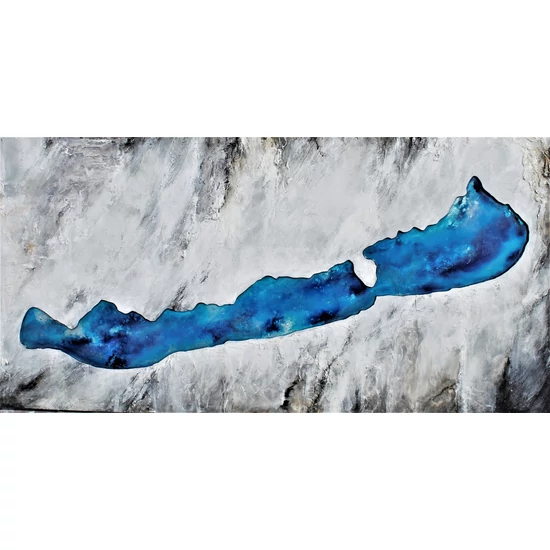 Kép 12/14 - ELKELT . Balaton III. (60 x 120 cm)