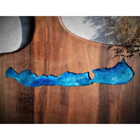 Kép 5/5 - ELKELT - 'Balaton' 18 - Nagy méretű, dió vágódeszka